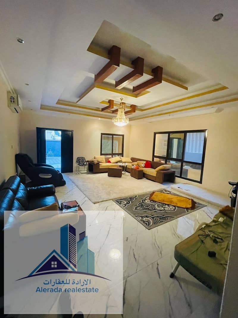 Villa for rent in Ajman, Al Rawda area, second inhabitant