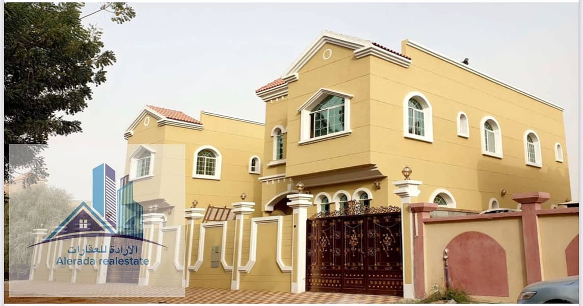 Villa for sale in Ajman, Al Mowaihat, the first inhabitant, the second piece of the street