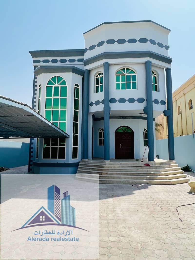 Villa for rent in Ajman, Al Rawda area, second inhabitant