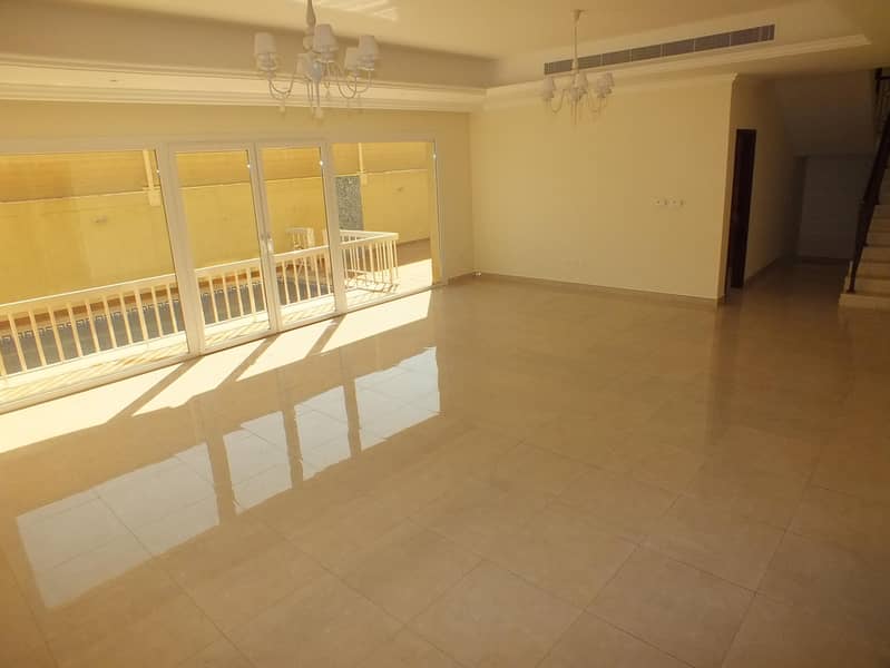 2 Semi attached 5bhk villa with p. pool  in Jumeirah 1 rent is 275k