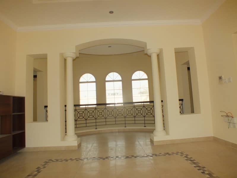 12 High Quality  property  independent 6bhk villa in safa 1 with P . garden  & S. pool rent is 250k