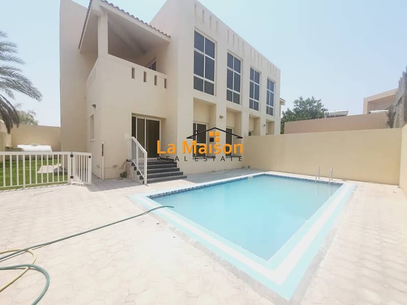 independent 4 bhk with private pool and garden & villa in umm suqeim 2 rent is 180k