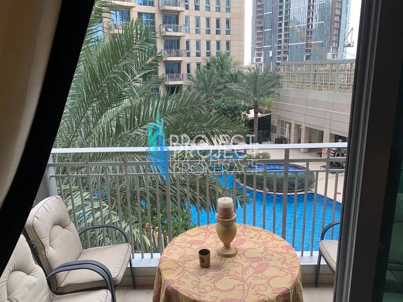 شقة في برج ستاند بوينت 2،أبراج ستاند بوينت،وسط مدينة دبي 1 غرفة 109997 درهم - 6002913