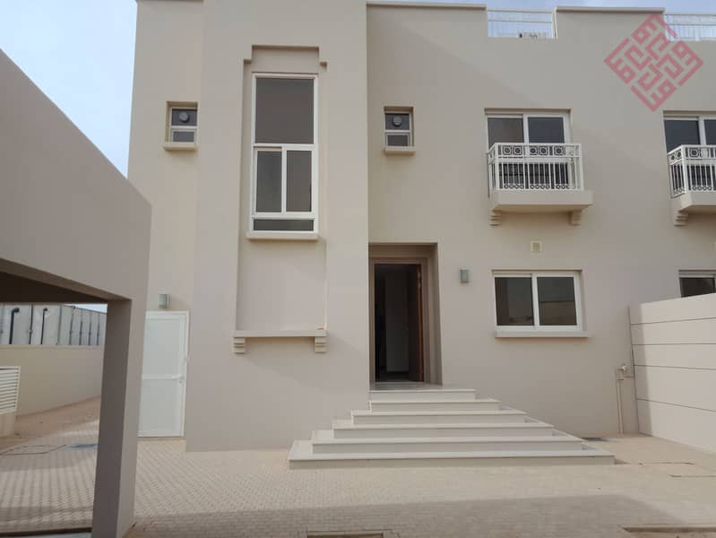 Spacious Brand New 3 Bedrooms Villa available for rent in barashi sharjah for 80,000 AED yearly