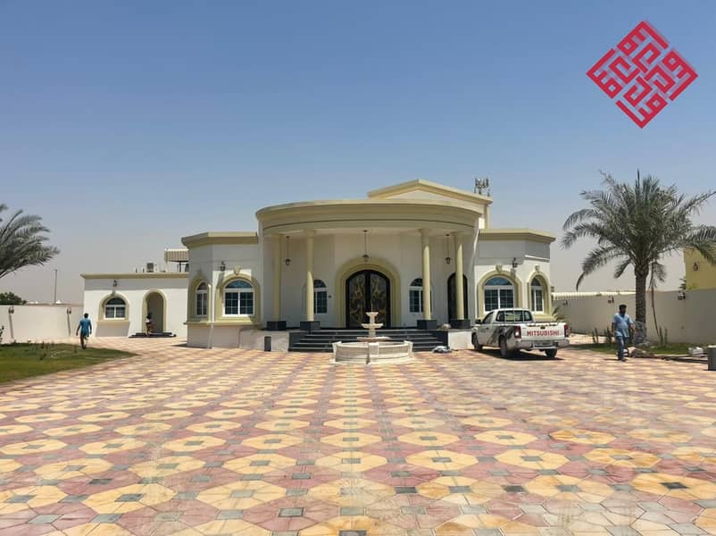 Spacious 3 Bedrooms independent Villa is available for rent in AL Noaf Sharjah for 85,000 AED yearly