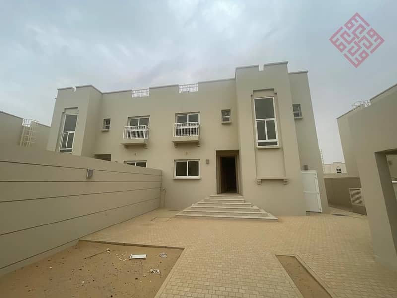 Brand New 3 Bedrooms Villa is available for rent in Barashi Sharjah for 80,000 AED