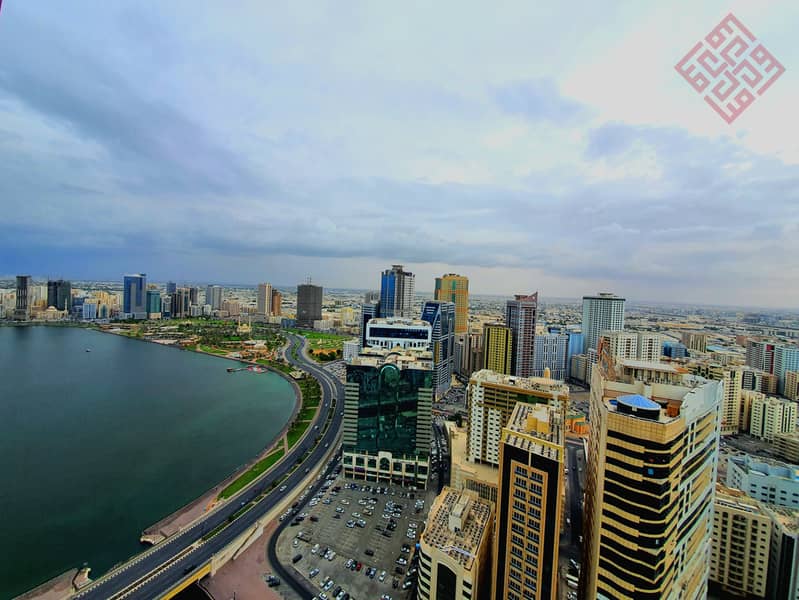 Specious 2BHK ( Facing Buehra Corniche + Landmark View +Parking Free) Also one Month Free