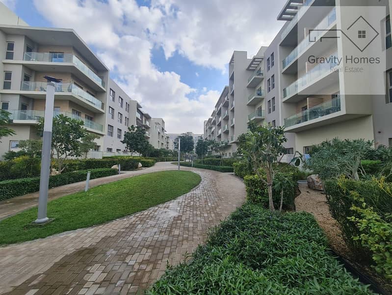 The largest One bedroom apartment in Ground floor for sale in GARDEN APARTMENT  in AL ZAHIA