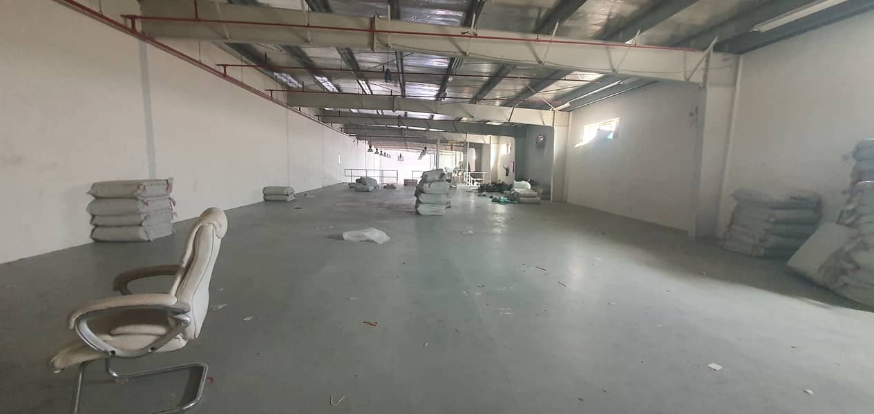 Rate 17.6/sqft Only Civil Defence Approved Warehouse In Industrial Area 18 Sharjah
