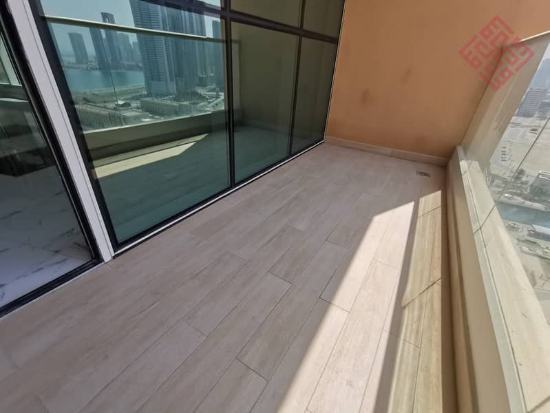Panoramic View New Tower 2 BR 45k Aed | 2 Month Free | 1 Master Room | 01 Balcony | 1 Store Room | 2 Bathroom | 01 Parking Free in Al Majaz3 Sharjah