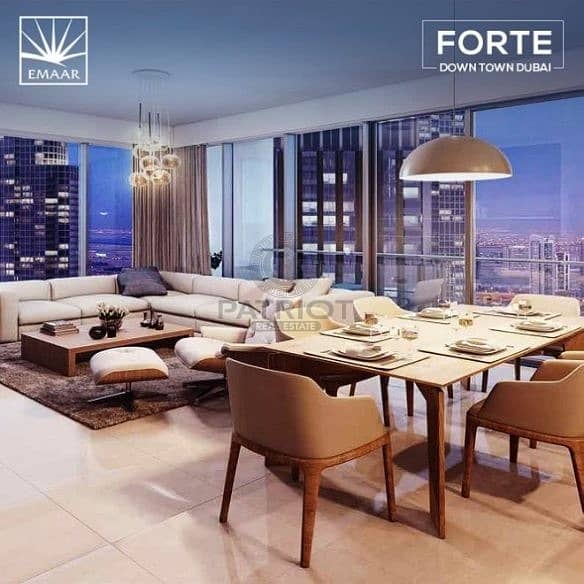 Panoramic Foutains and burj 05 series 3br 7years payment plan