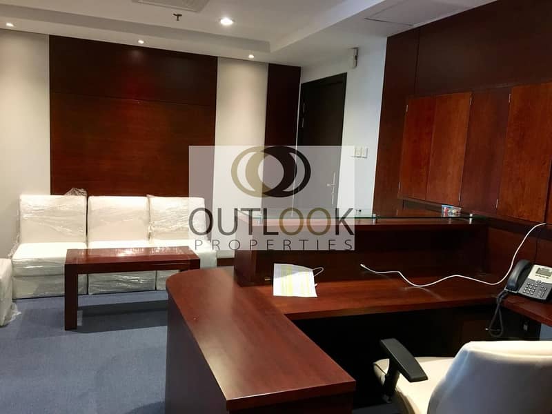luxury 3 glass partition space available for rent  at yes business center