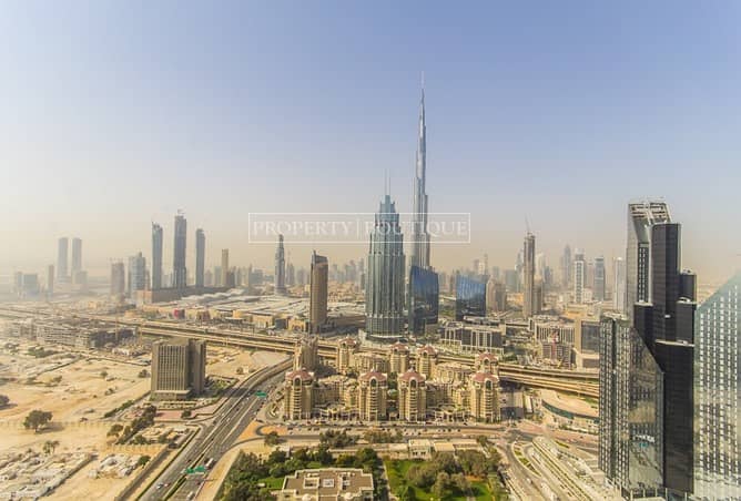 Burj Khalifa View | High Floor 1Bed | Vacant Soon