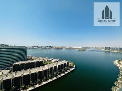 3 Bedroom Flat for Rent in Al Raha Beach, Abu Dhabi - Duplex 3 bedrooms | Fully Sea and canal view | Maid room