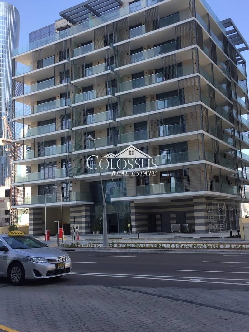 Brand new  residential building with 1 & 2 Bedrooms apartment fro rent in Al Reem Island