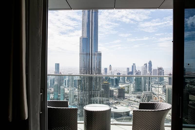 Burj View | 2 Bed Serviced Residence | The Address Blvd