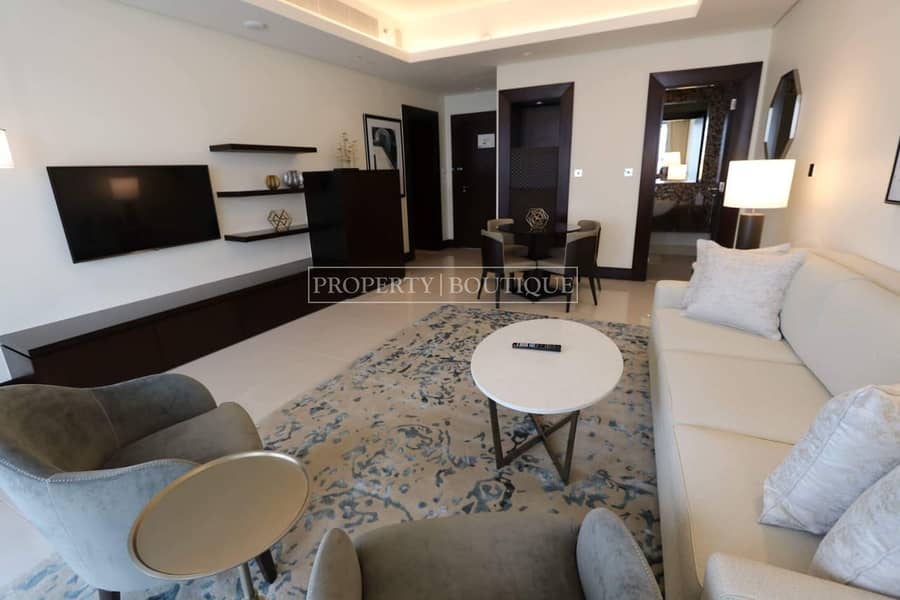 High Floor | 1 Bedroom | Burj and Fountain view