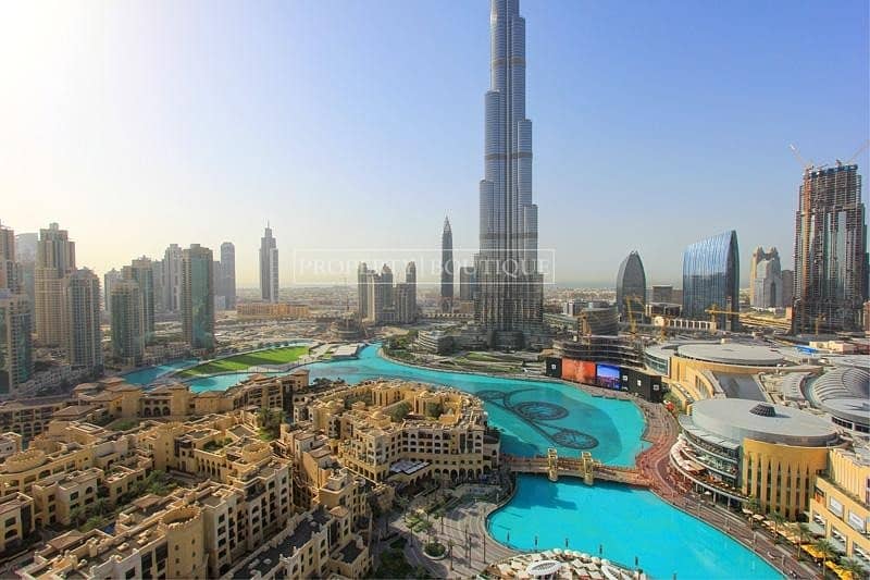 Full Burj Khalifa and Fountain view | 06 Unit