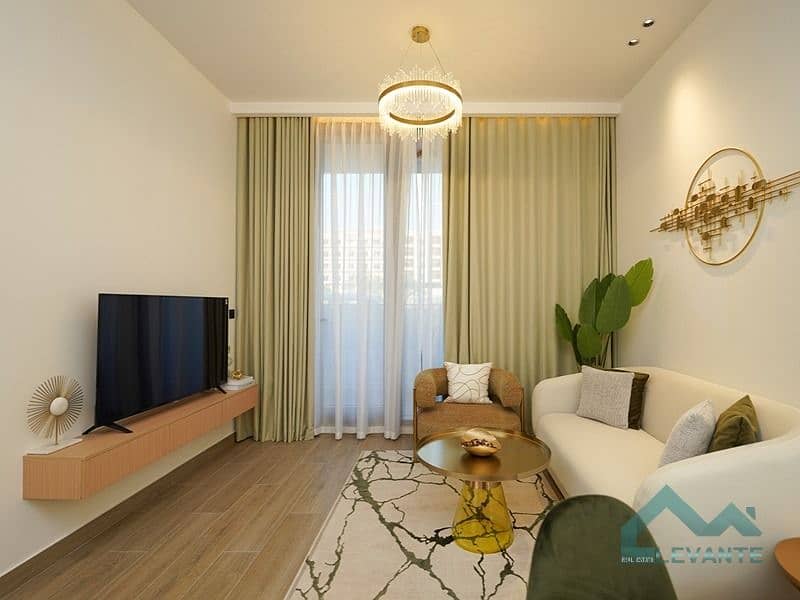 1BR + Study Room | in Aura at JVC |