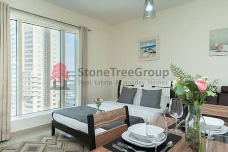Studio for Rent in Jumeirah Lake Towers (JLT), Dubai - All Bills Included | Furnished Studio | Icon Tower 1