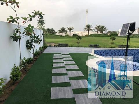 INSTALLMENT PLANE VILLA FOR SALE WITH POOL    9800  SQFT FULL GOLF COURSE VIEW
