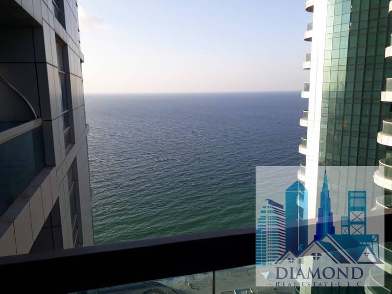 A full sea view 2 Bedroom for sale in Ajman Corniche tower