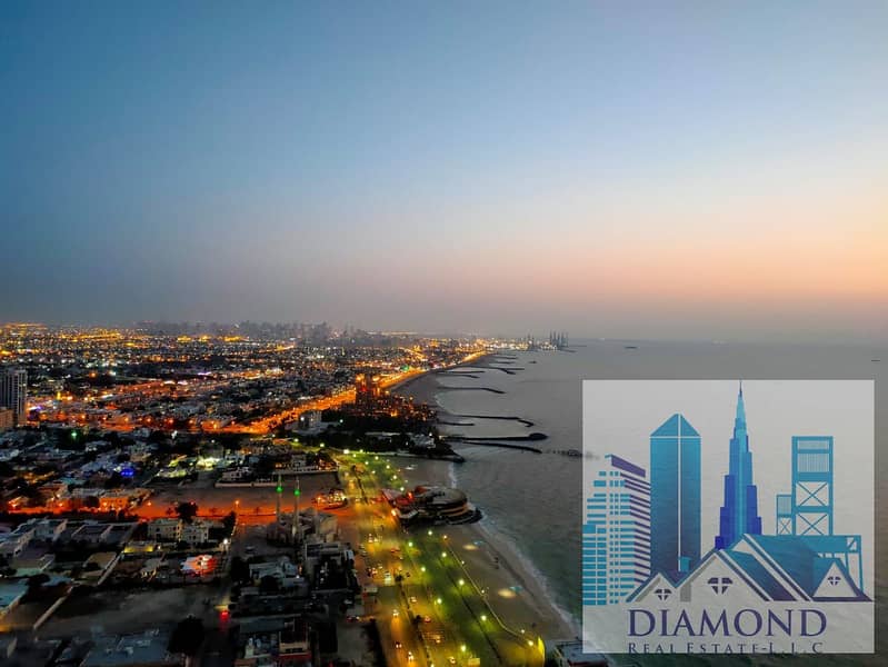 Full Sea View 1bhk for sale in Corniche Tower