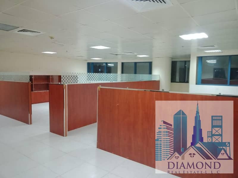 Empty Big Size Office for sale with Parking in Falcon Tower