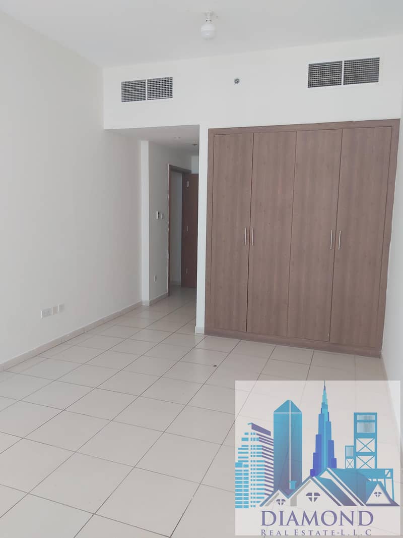 Partial Sea view 2bhk for rent in Ajman One Tower with parking