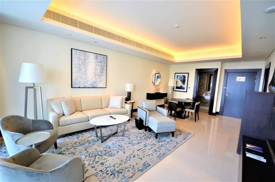 Large One Bed with Balcony | Fully Furnished