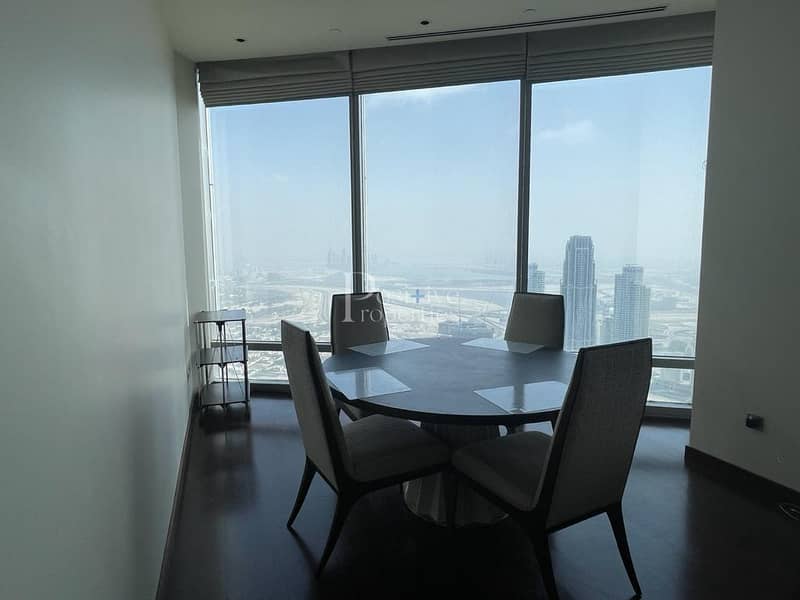 EXCLUSIVE|BURJ AND FOUNTAIN VIEW| HIGH FLOOR
