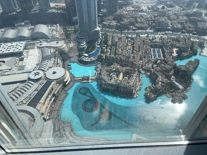 7 EXCLUSIVE|BURJ AND FOUNTAIN VIEW| HIGH FLOOR