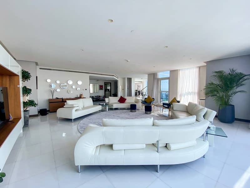 5 Stunning Sea and Palm View - Penthouse Duplex
