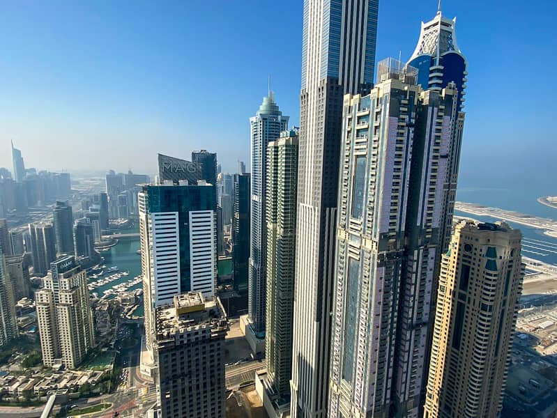 2 Stunning Dubai Views- Chiller Free - Large Terrace