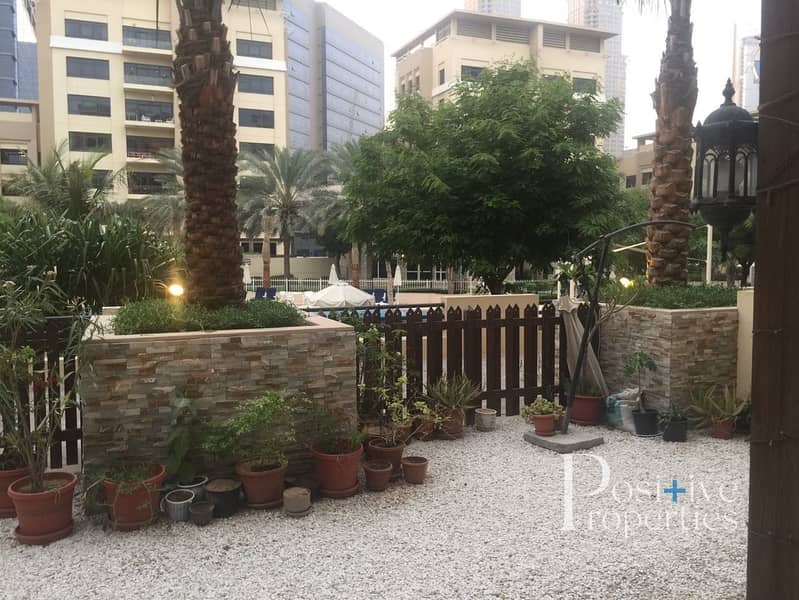 2 UPGRADED PRV GARDEN | 3B+STUDY | RENTED |POOL VIEW