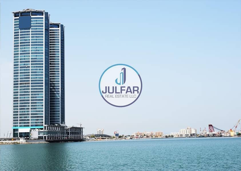 Office With Amazing Sea View for SALE in Julphar Tower