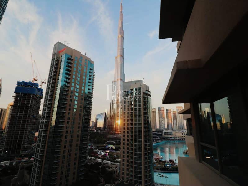 2 STUNNING BURJ AND FOUNTAIN VIEW