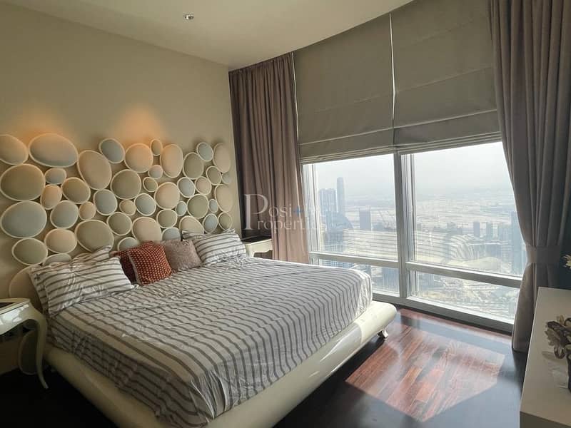 7 EXCLUSIVE|BURJ AND FOUNTAIN VIEW| HIGH FLOOR