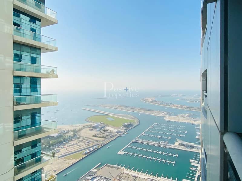 4 Dubai Marina Spacious | Partial Palm View |