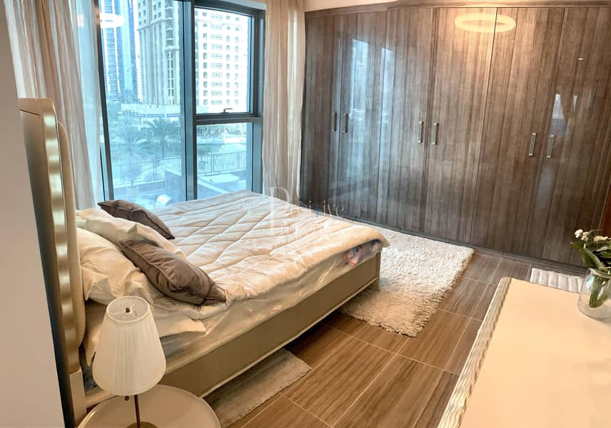 4 Lake View | Luxury Brand new 2 BR + Maids | Close to Metro