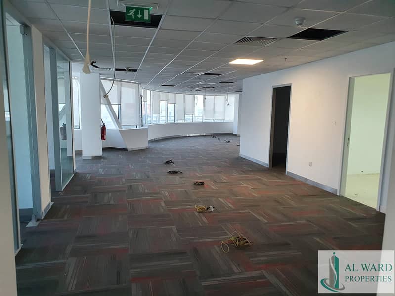 7 Semi Fitted Office in Prime Location