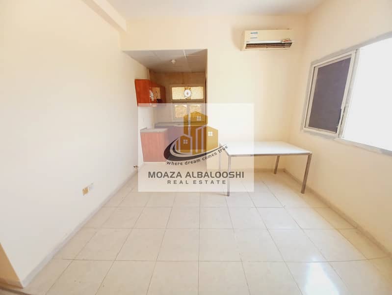 Seprate kitchen studio flat just 11k family building school zone area sharjah
