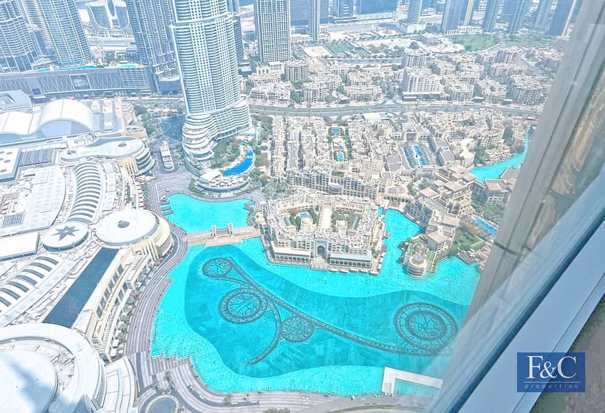 شقة في برج خليفة،وسط مدينة دبي 2 غرف 349999 درهم - 8294859