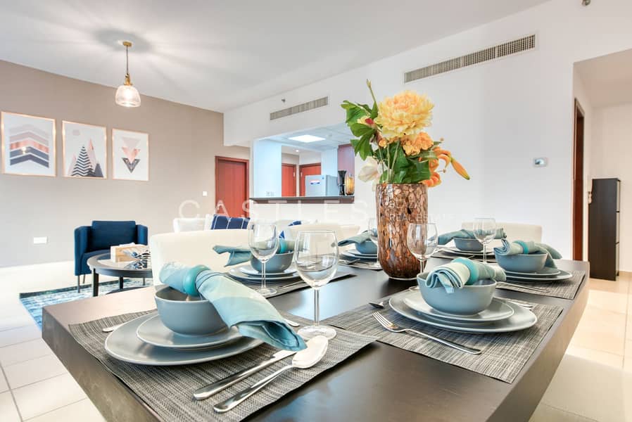 Upgraded | Fully furnished | Marina view - Image 10