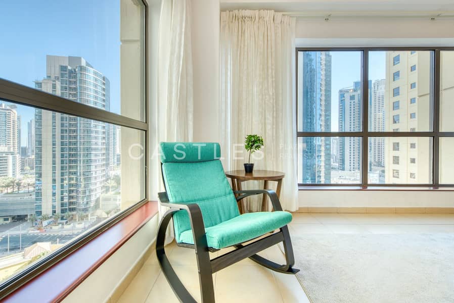 Upgraded | Fully furnished | Marina view - Image 32