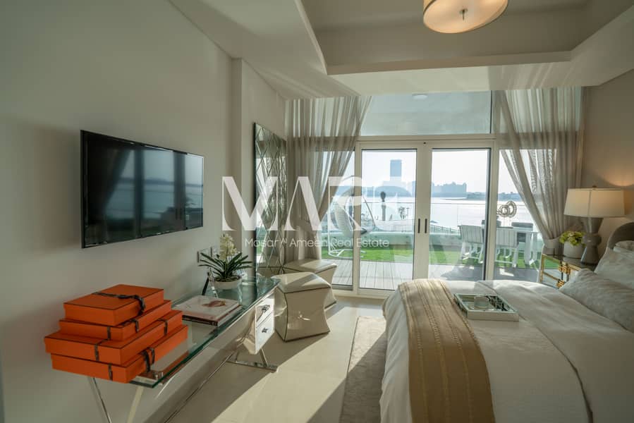 1 bedroom luxurious apartment on the Palm with sea view