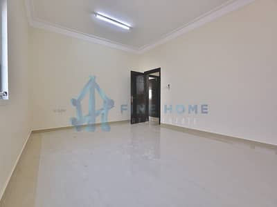 3 Bedroom Flat for Rent in Al Rahba, Abu Dhabi - Spacious Extension 3BR + Maid's room | including water/ electricity