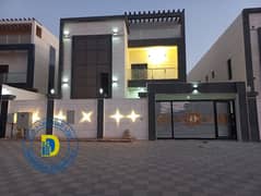 beautiful villa for sale in Al Al Talla  Ajman excellent location free hold with central A C free hold