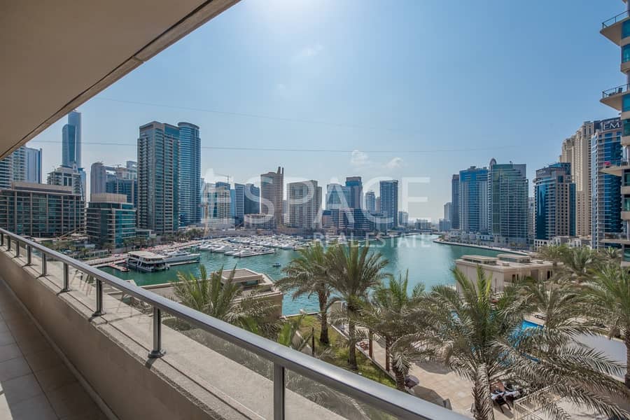Full Marina View | Two Bedroom | Rented