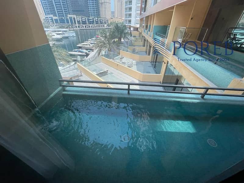 位于迪拜码头，迪拜滨海月亮塔 2 卧室的别墅 380000 AED - 7347664